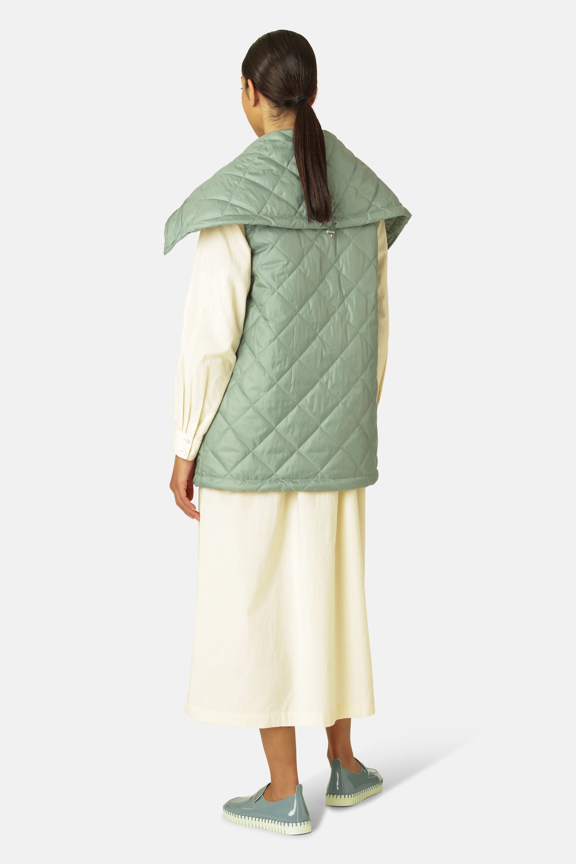 Ilse Jacobsen Hornbæk Outerwear Padded Vest Vest 451 Bleached